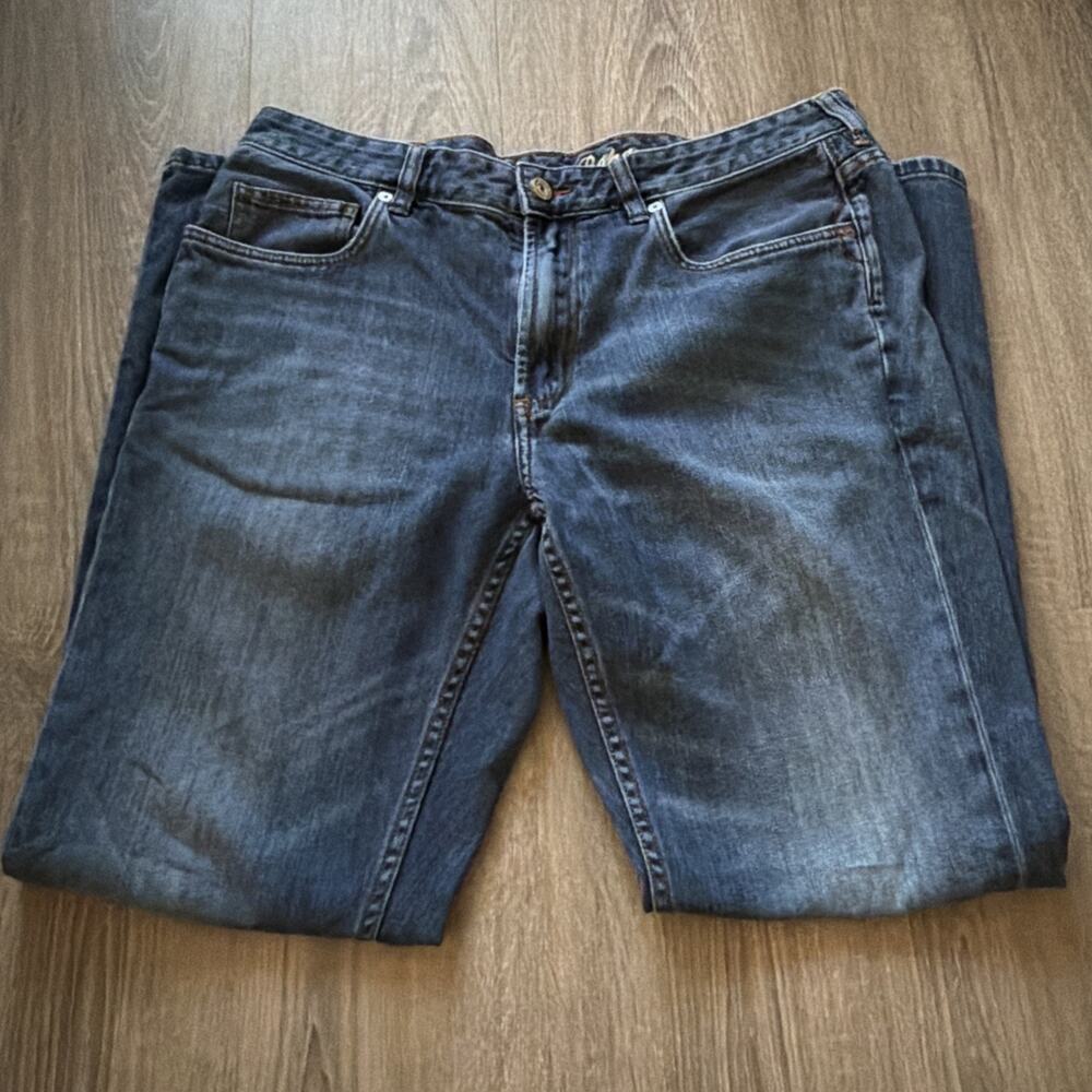 Tommy Bahama Authentic Straight Jeans Relax Blue Denim‎ Cotton Blend Men 36x32 - Picture 4 of 11